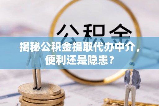 黑龙江揭秘公积金提取代办中介，便利还是隐患？