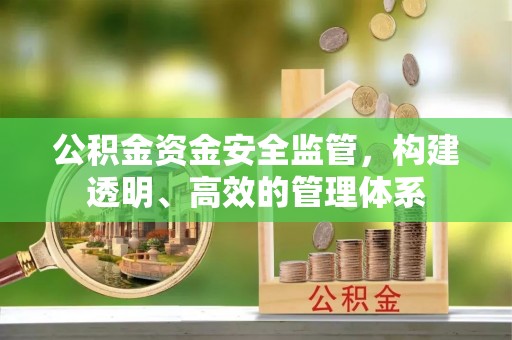 黑龙江公积金资金安全监管，构建透明、高效的管理体系