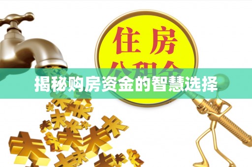 黑龙江揭秘购房资金的智慧选择