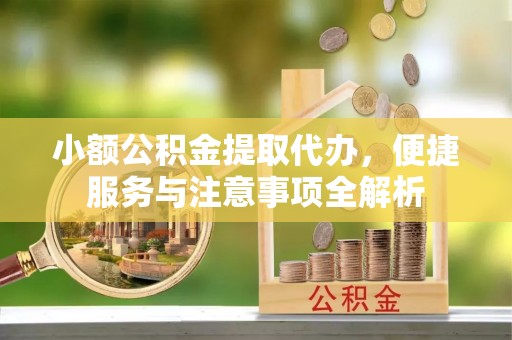 黑龙江小额公积金提取代办，便捷服务与注意事项全解析