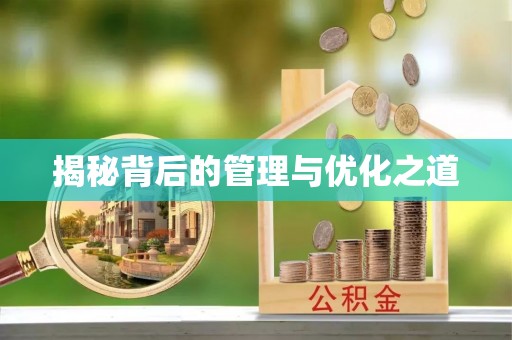 黑龙江揭秘背后的管理与优化之道