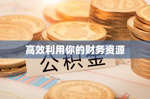 黑龙江高效利用你的财务资源